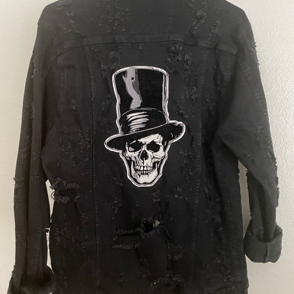 Kind Blackcraft Cult Black Denim Jacket 
